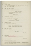 Moe Howard's 32pp. Script Dated April 1937 for The Three Stooges Film ''Cash and Carry'', With Different Working Title -- Annotations in Moe's Hand & 2 Additional Pages of Script Changes -- Very Good
